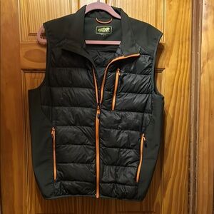 Propel Black and Orange Men's Vest